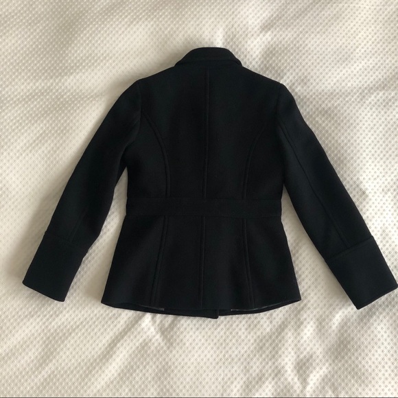 J. Crew Classic Black Wool Peacoat - Picture 3 of 7